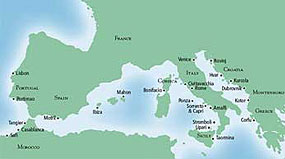 Navegación en velero por el Mediterráneo: Italia, Montenegro y Croacia. Agencia de viajes en Barcelona.